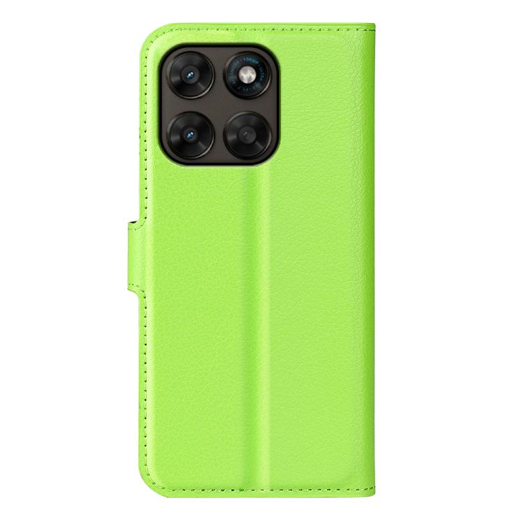 For Motorola Moto G77 / G67 5G Litchi Texture Horizontal Flip Leather Phone Case with Holder