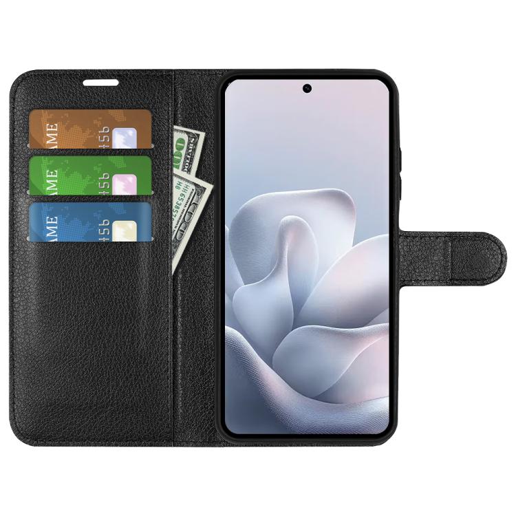 For Motorola Edge 70 Fusion 5G Litchi Texture Horizontal Flip Leather Phone Case with Holder