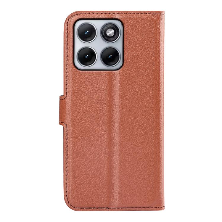 For Motorola Edge 70 Fusion 5G Litchi Texture Horizontal Flip Leather Phone Case with Holder