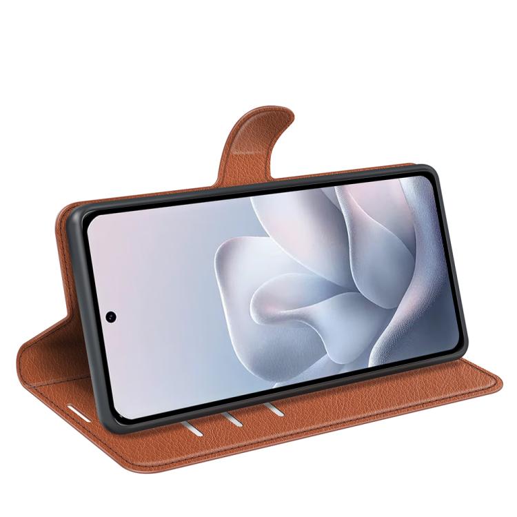 For Motorola Edge 70 Fusion 5G Litchi Texture Horizontal Flip Leather Phone Case with Holder