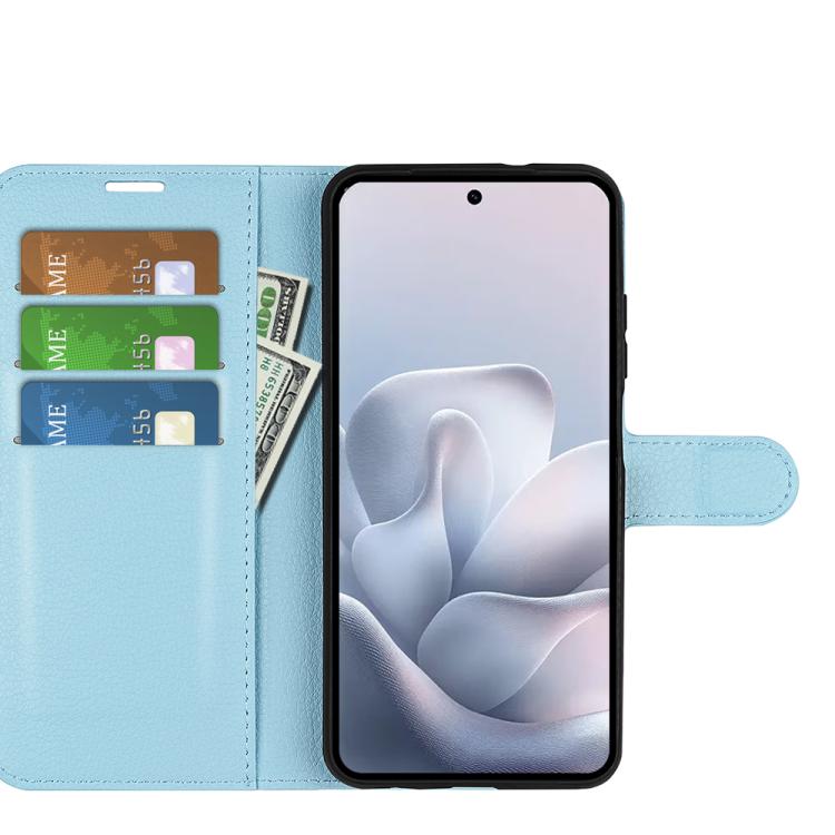 For Motorola Edge 70 Fusion 5G Litchi Texture Horizontal Flip Leather Phone Case with Holder