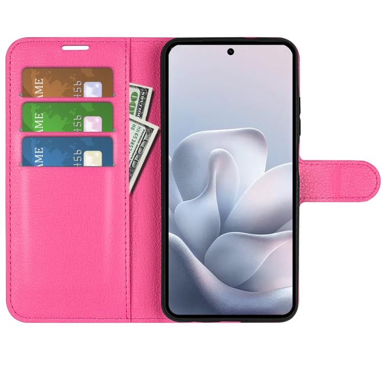 For Motorola Edge 70 Fusion 5G Litchi Texture Horizontal Flip Leather Phone Case with Holder