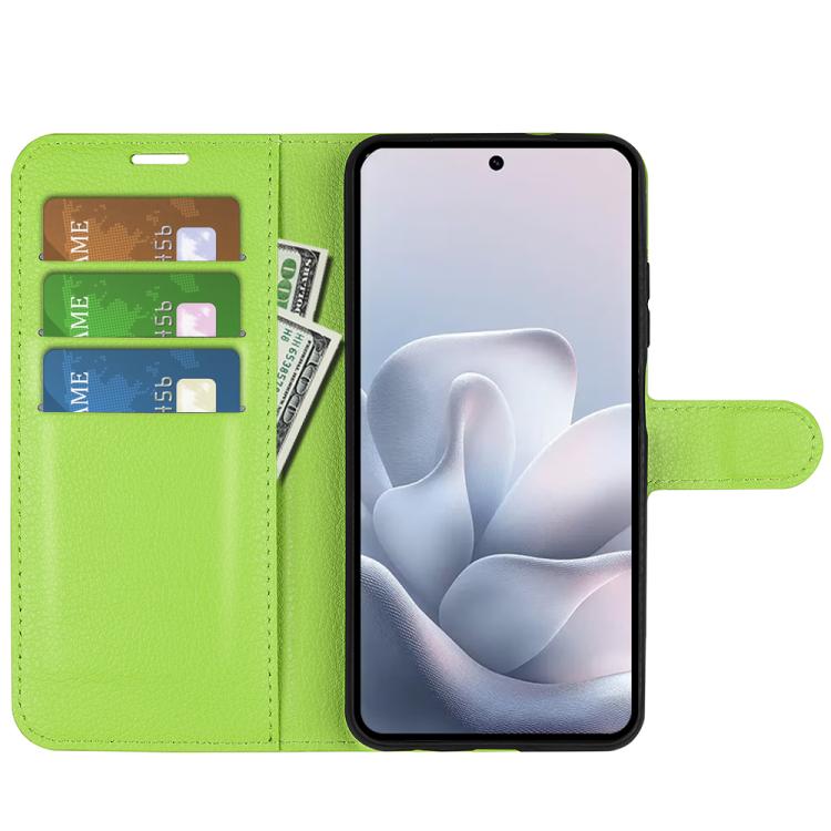 For Motorola Edge 70 Fusion 5G Litchi Texture Horizontal Flip Leather Phone Case with Holder