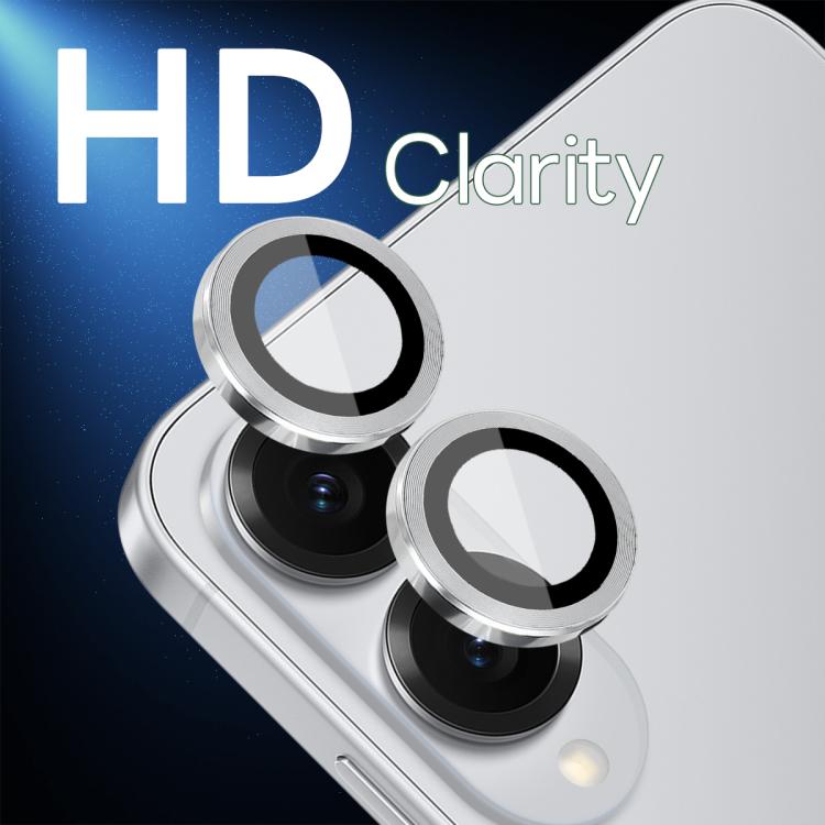 For Samsung Galaxy S25 Edge 5G NORTHJO Camera Lens Protector CD Metal Ring Tempered Glass Film