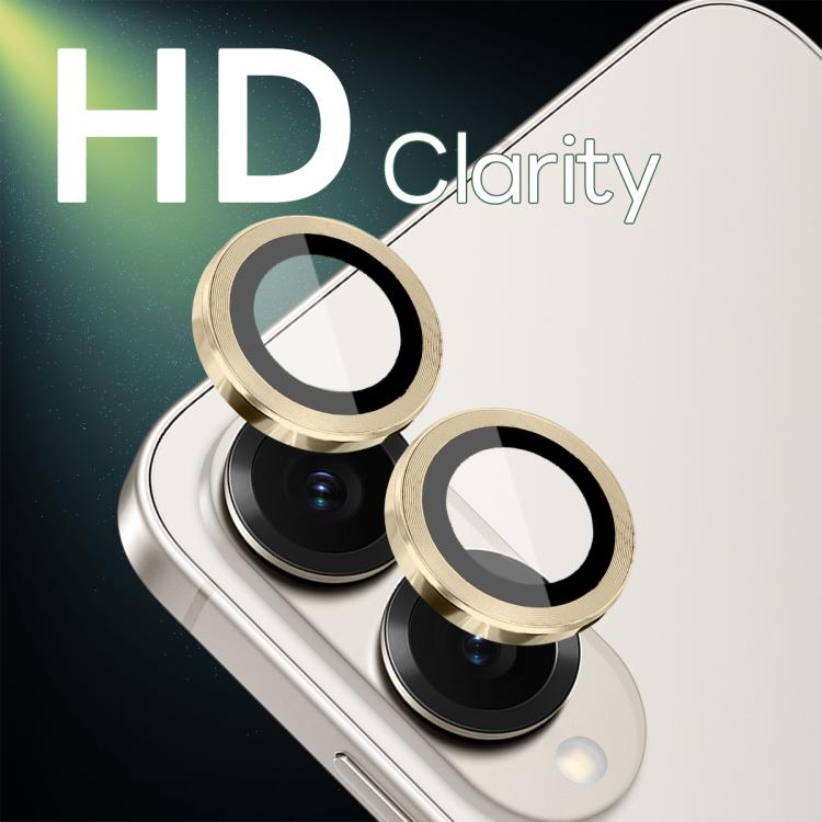 For Samsung Galaxy S25 Edge 5G NORTHJO Camera Lens Protector CD Metal Ring Tempered Glass Film