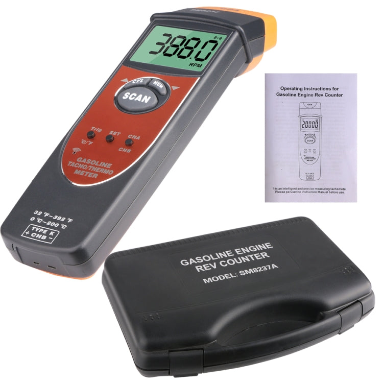 SM8237A Gasoline Engine Speed Analyzer