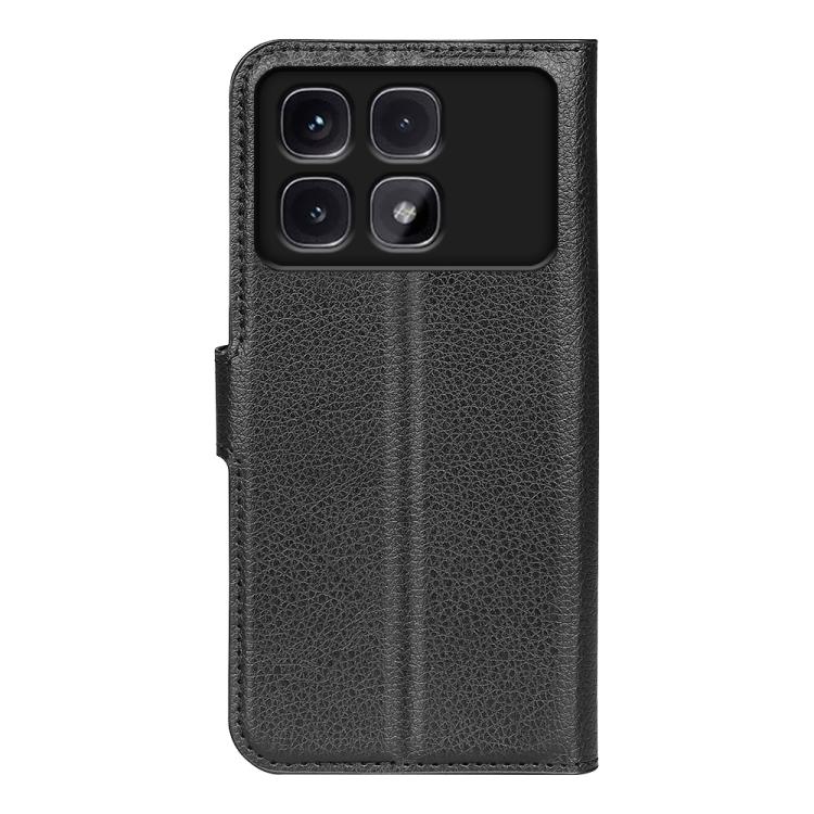 For Xiaomi Redmi K70 Ultra Litchi Texture Horizontal Flip Leather Phone Case with Holder