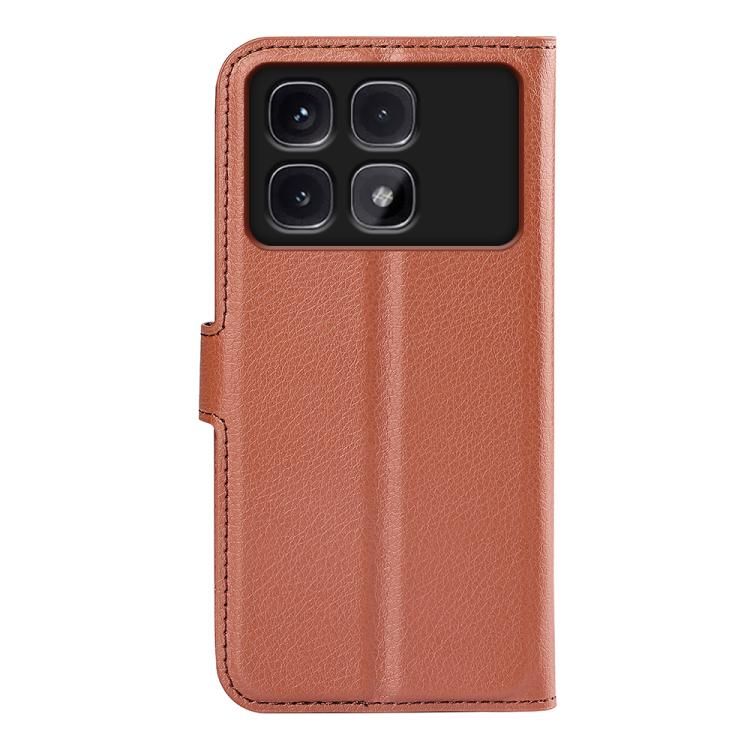 For Xiaomi Redmi K70 Ultra Litchi Texture Horizontal Flip Leather Phone Case with Holder