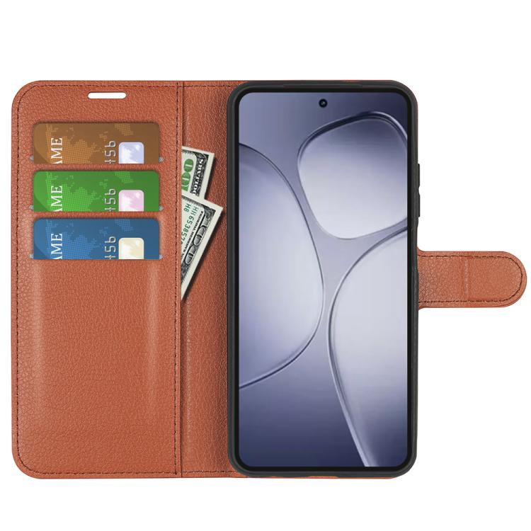 For Xiaomi Redmi K70 Ultra Litchi Texture Horizontal Flip Leather Phone Case with Holder