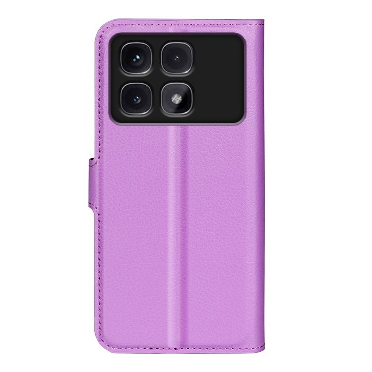For Xiaomi Redmi K70 Ultra Litchi Texture Horizontal Flip Leather Phone Case with Holder