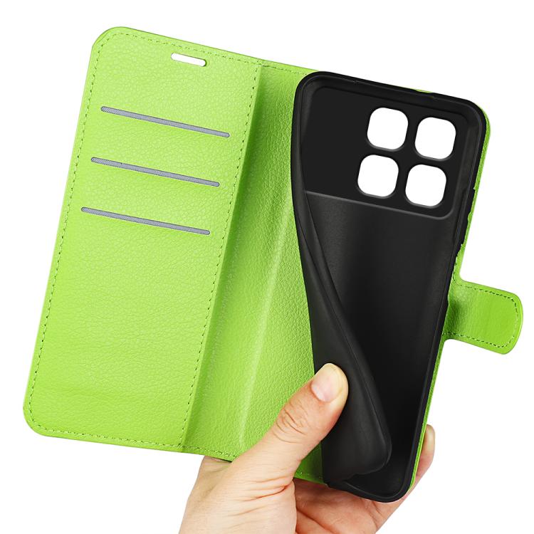 For Xiaomi Redmi K70 Ultra Litchi Texture Horizontal Flip Leather Phone Case with Holder