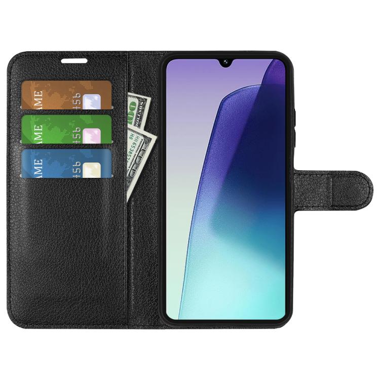 For Xiaomi Redmi 14C 4G Litchi Texture Horizontal Flip Leather Phone Case with Holder