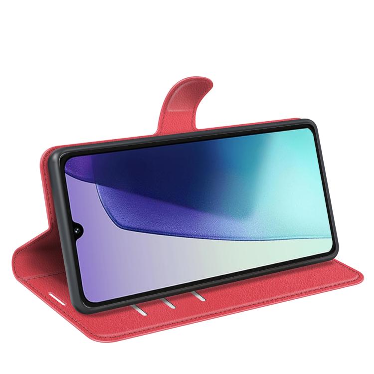 For Xiaomi Redmi 14C 4G Litchi Texture Horizontal Flip Leather Phone Case with Holder