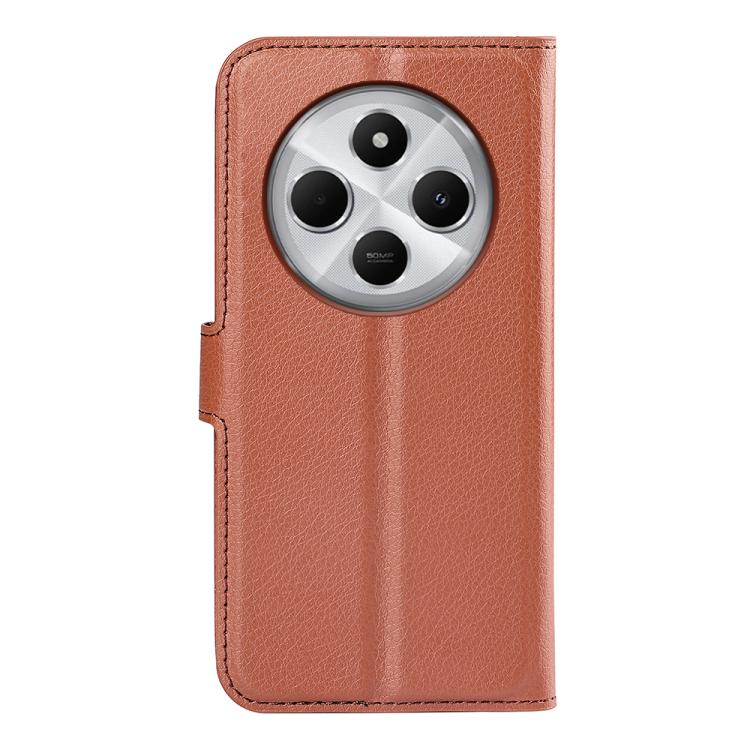 For Xiaomi Redmi 14C 4G Litchi Texture Horizontal Flip Leather Phone Case with Holder