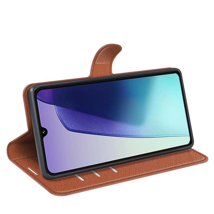 For Xiaomi Redmi 14C 4G Litchi Texture Horizontal Flip Leather Phone Case with Holder