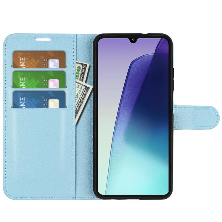 For Xiaomi Redmi 14C 4G Litchi Texture Horizontal Flip Leather Phone Case with Holder