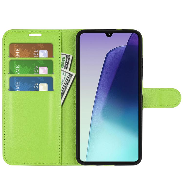 For Xiaomi Redmi 14C 4G Litchi Texture Horizontal Flip Leather Phone Case with Holder