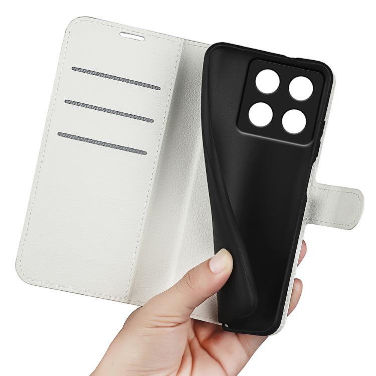 For Xiaomi 14T Litchi Texture Horizontal Flip Leather Phone Case with Holder