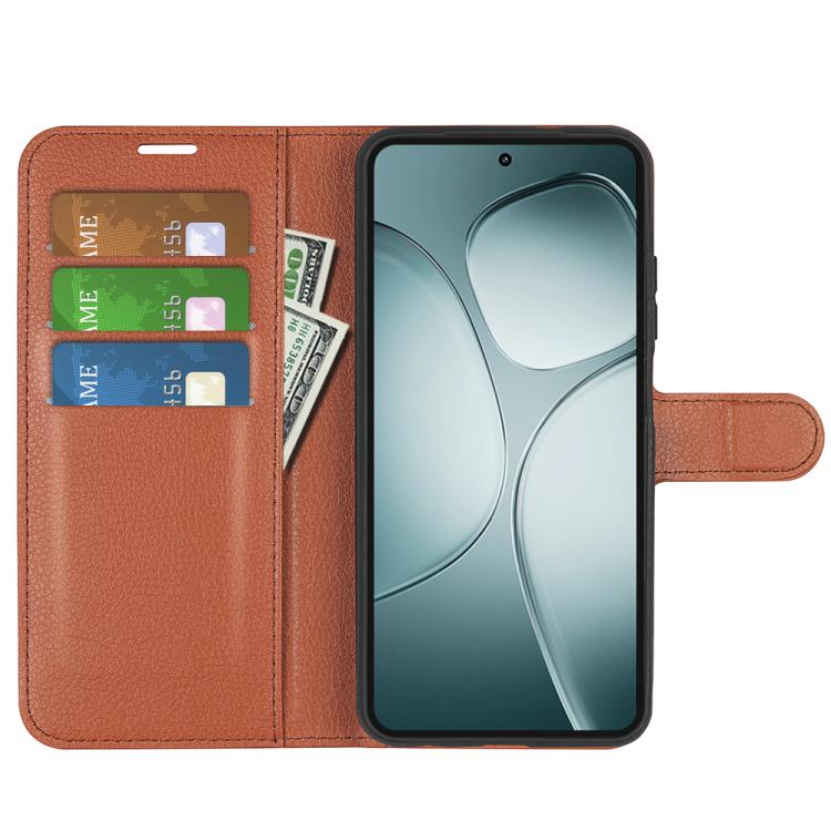 For Xiaomi 14T Litchi Texture Horizontal Flip Leather Phone Case with Holder