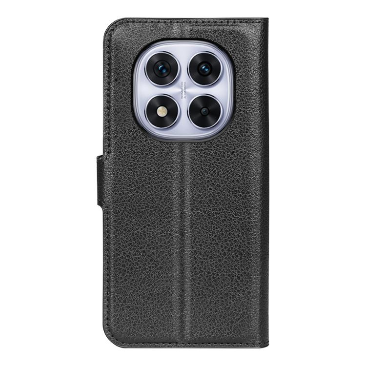 For Xiaomi Redmi Note 14 Pro 5G Litchi Texture Horizontal Flip Leather Phone Case with Holder