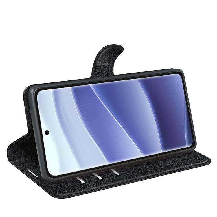 For Xiaomi Redmi Note 14 Pro 5G Litchi Texture Horizontal Flip Leather Phone Case with Holder