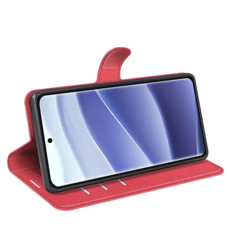 For Xiaomi Redmi Note 14 Pro 5G Litchi Texture Horizontal Flip Leather Phone Case with Holder