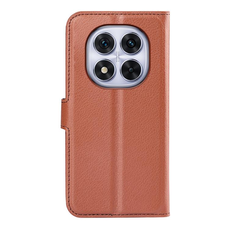 For Xiaomi Redmi Note 14 Pro 5G Litchi Texture Horizontal Flip Leather Phone Case with Holder
