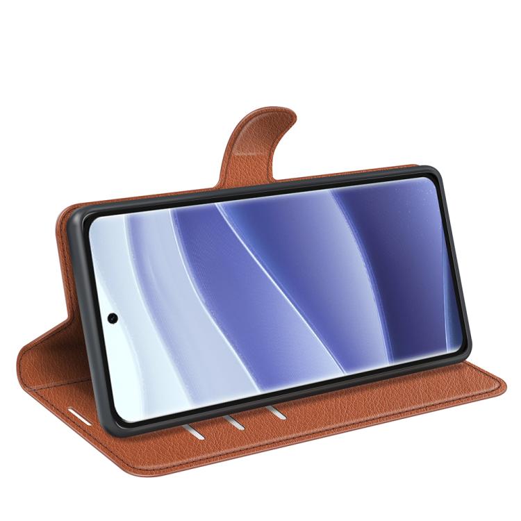For Xiaomi Redmi Note 14 Pro 5G Litchi Texture Horizontal Flip Leather Phone Case with Holder