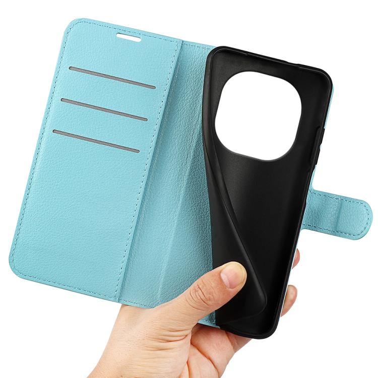 For Xiaomi Redmi Note 14 Pro 5G Litchi Texture Horizontal Flip Leather Phone Case with Holder
