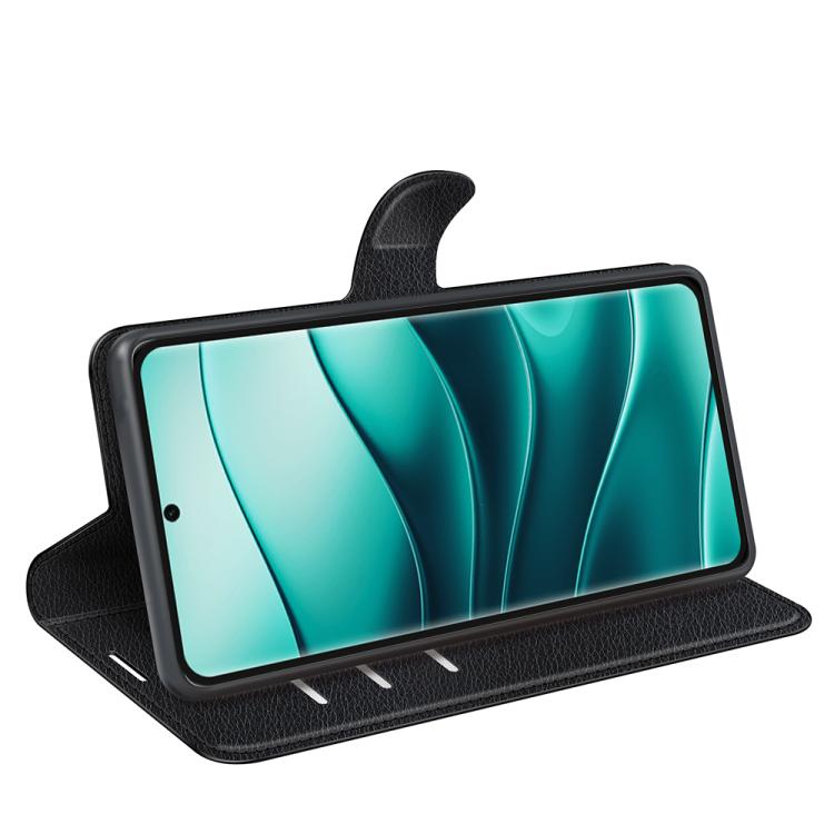 For Xiaomi Redmi Note 14 Pro+ Litchi Texture Horizontal Flip Leather Phone Case with Holder