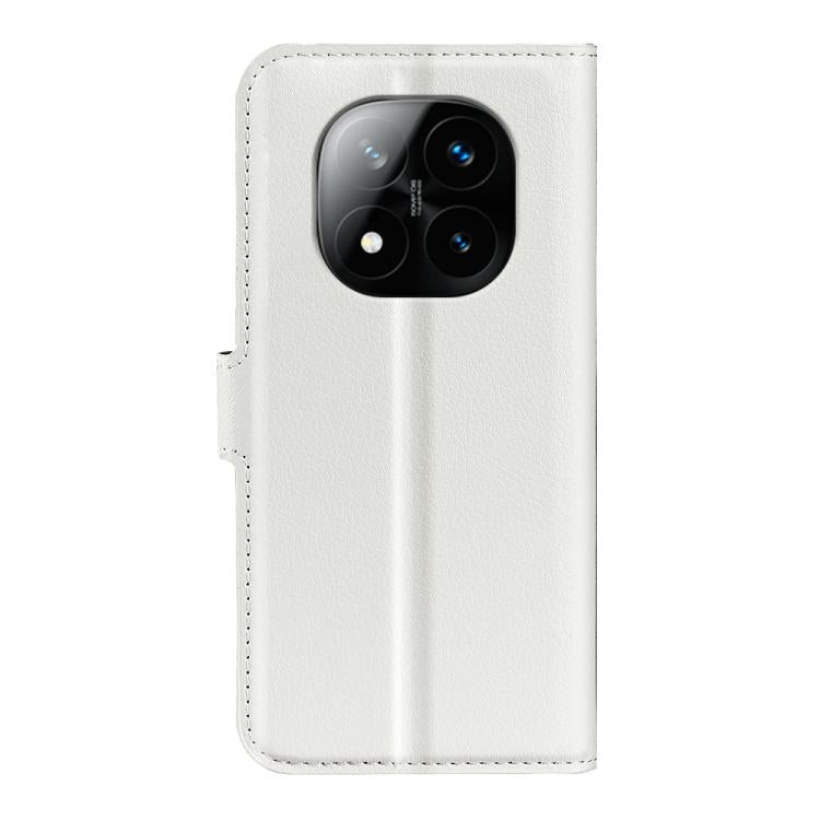 For Xiaomi Redmi Note 14 Pro+ Litchi Texture Horizontal Flip Leather Phone Case with Holder