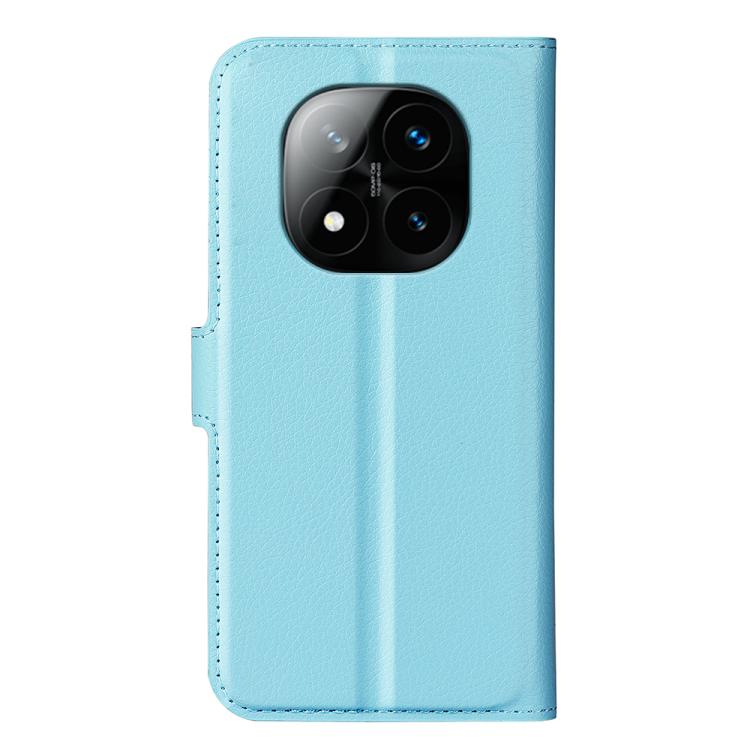 For Xiaomi Redmi Note 14 Pro+ Litchi Texture Horizontal Flip Leather Phone Case with Holder