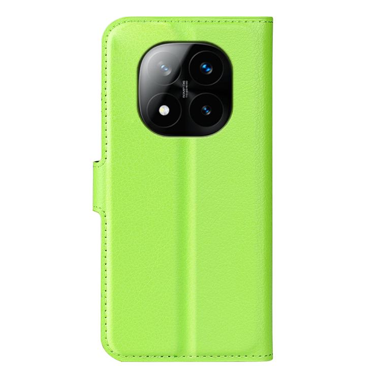 For Xiaomi Redmi Note 14 Pro+ Litchi Texture Horizontal Flip Leather Phone Case with Holder