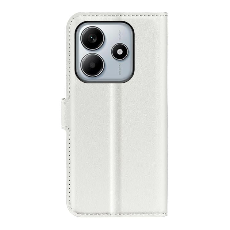 For Xiaomi Redmi Note 14 5G Litchi Texture Horizontal Flip Leather Phone Case with Holder