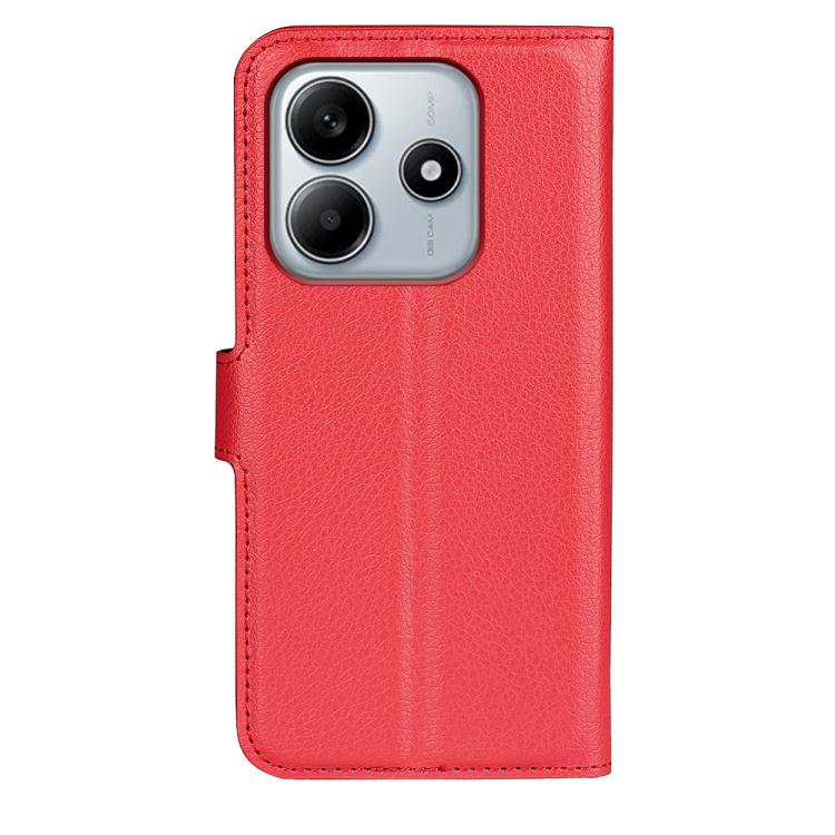 For Xiaomi Redmi Note 14 5G Litchi Texture Horizontal Flip Leather Phone Case with Holder