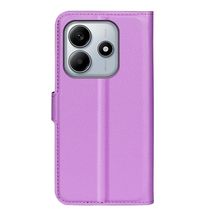 For Xiaomi Redmi Note 14 5G Litchi Texture Horizontal Flip Leather Phone Case with Holder