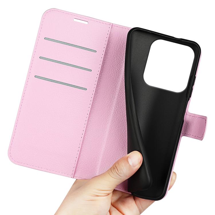 For Xiaomi Redmi Note 14 5G Litchi Texture Horizontal Flip Leather Phone Case with Holder