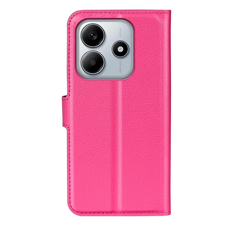 For Xiaomi Redmi Note 14 5G Litchi Texture Horizontal Flip Leather Phone Case with Holder
