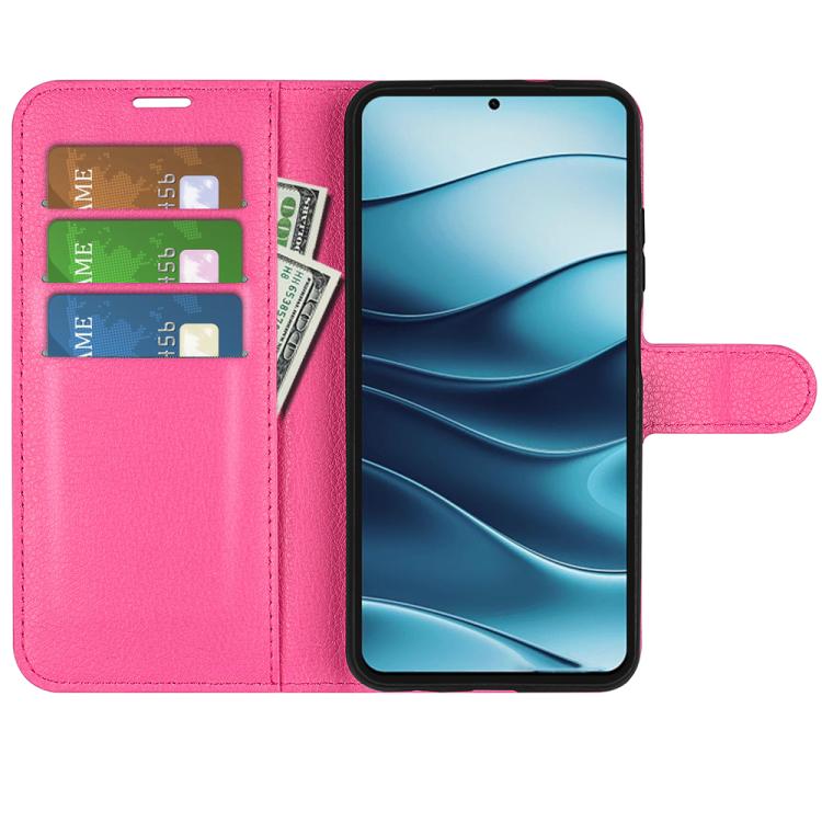 For Xiaomi Redmi Note 14 5G Litchi Texture Horizontal Flip Leather Phone Case with Holder