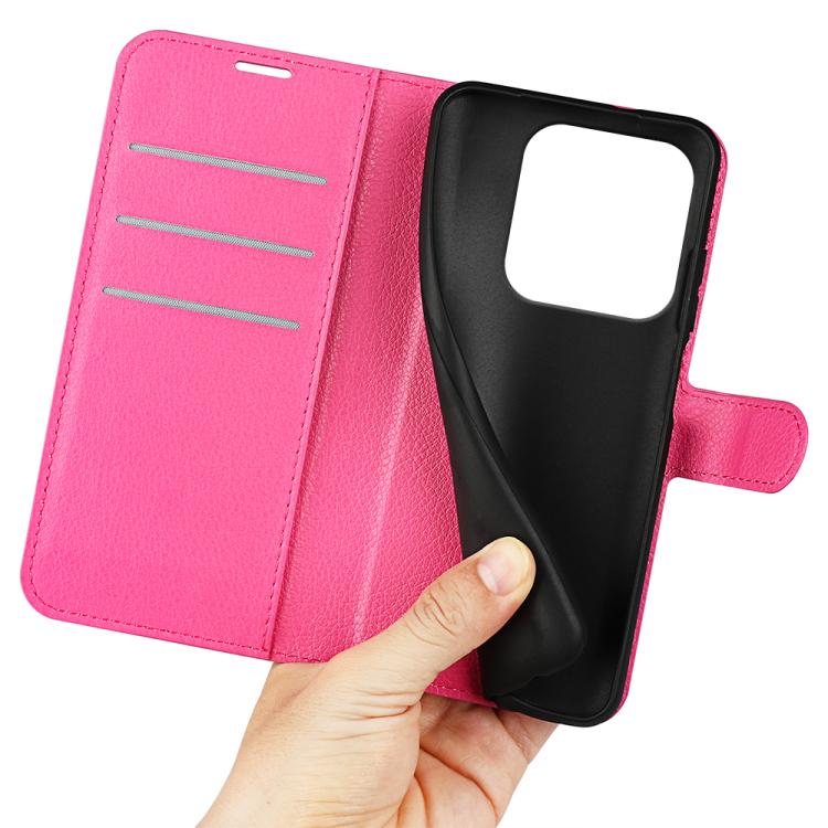 For Xiaomi Redmi Note 14 5G Litchi Texture Horizontal Flip Leather Phone Case with Holder
