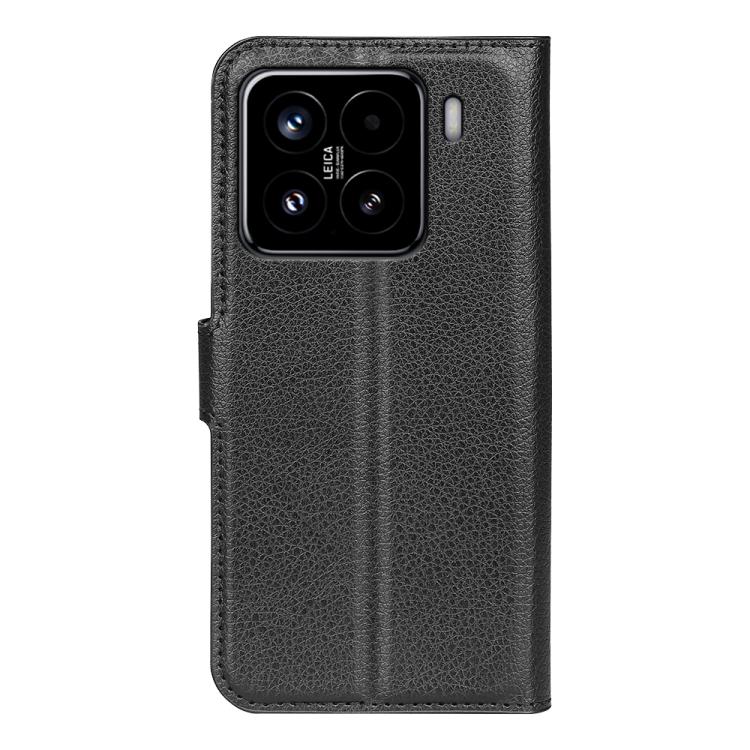 For Xiaomi 15 Litchi Texture Horizontal Flip Leather Phone Case with Holder