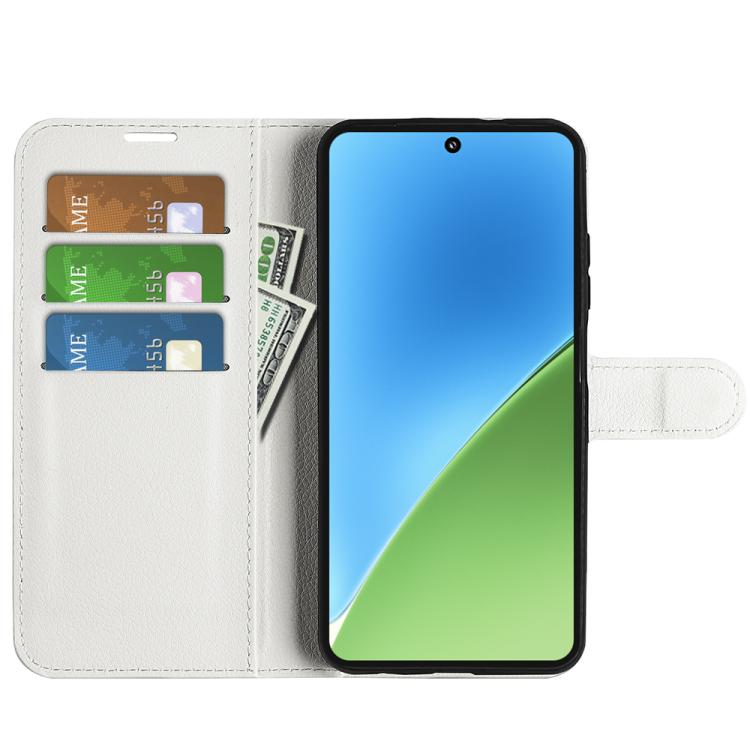 For Xiaomi 15 Litchi Texture Horizontal Flip Leather Phone Case with Holder