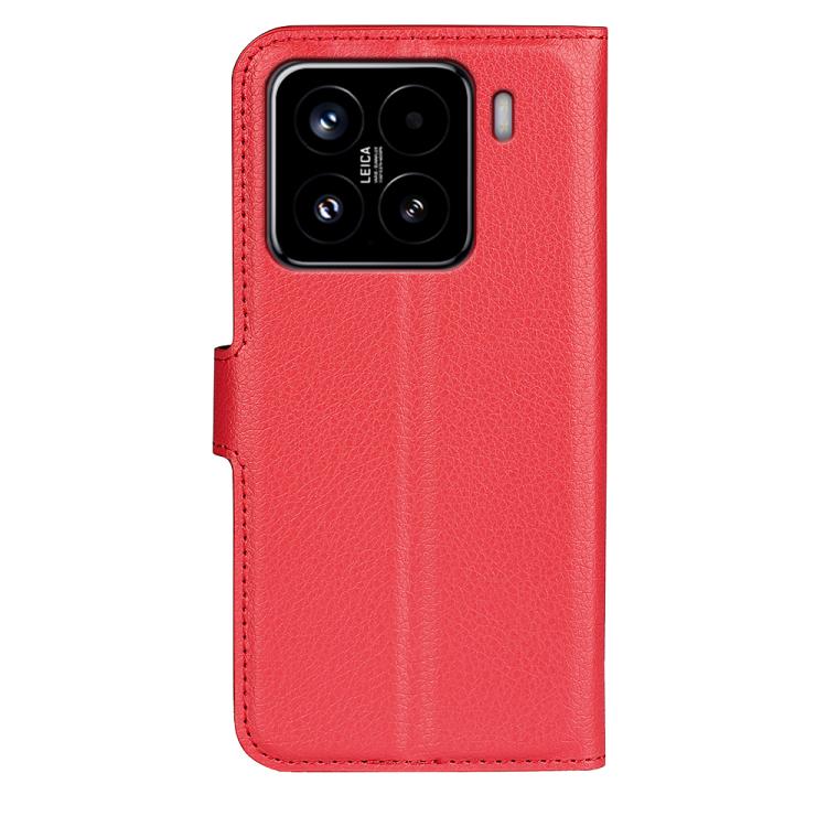 For Xiaomi 15 Litchi Texture Horizontal Flip Leather Phone Case with Holder