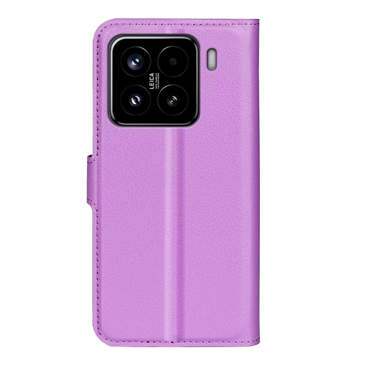 For Xiaomi 15 Litchi Texture Horizontal Flip Leather Phone Case with Holder