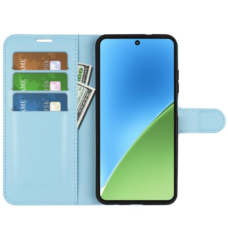 For Xiaomi 15 Litchi Texture Horizontal Flip Leather Phone Case with Holder