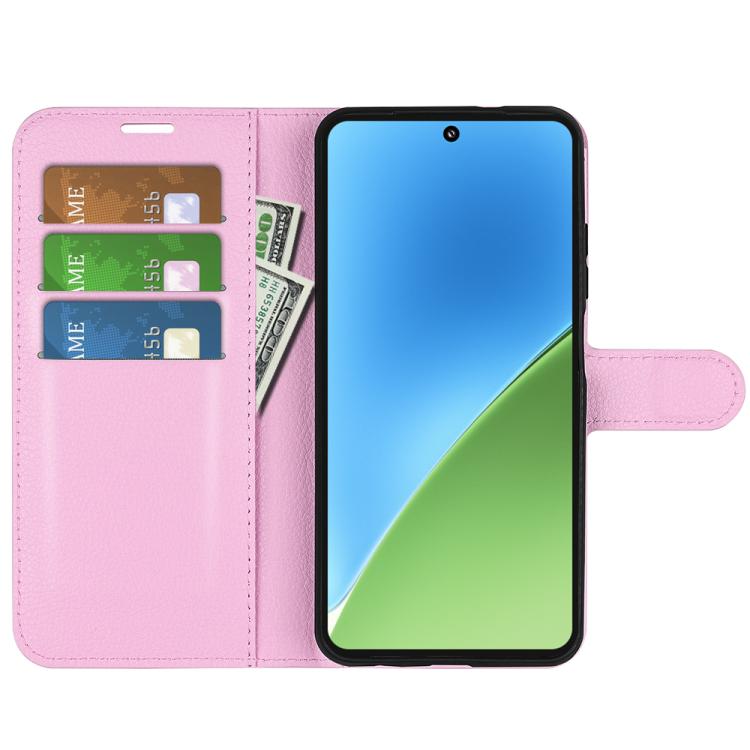 For Xiaomi 15 Litchi Texture Horizontal Flip Leather Phone Case with Holder
