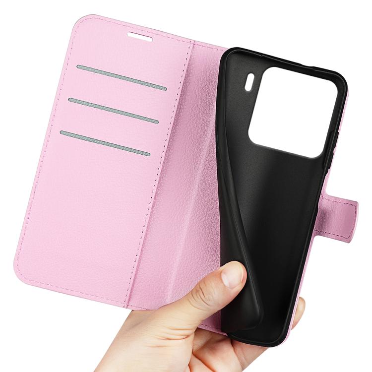For Xiaomi 15 Litchi Texture Horizontal Flip Leather Phone Case with Holder