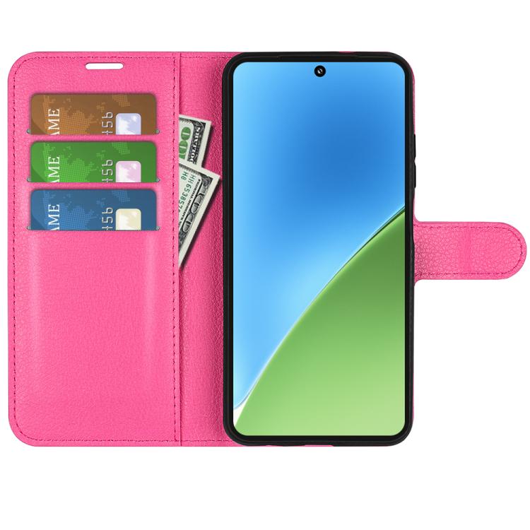 For Xiaomi 15 Litchi Texture Horizontal Flip Leather Phone Case with Holder