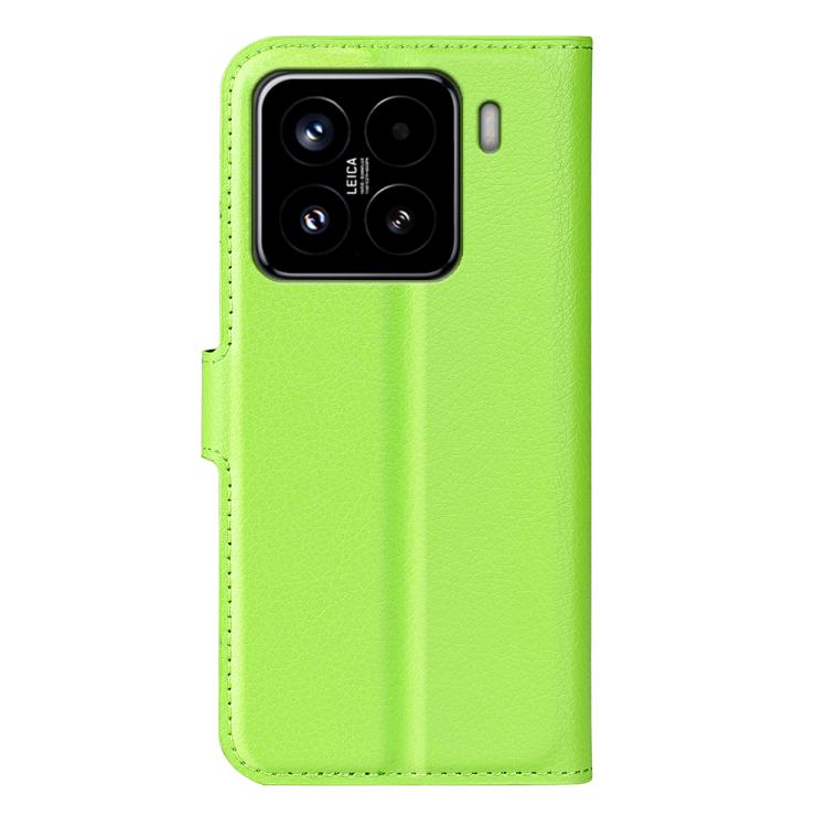 For Xiaomi 15 Litchi Texture Horizontal Flip Leather Phone Case with Holder