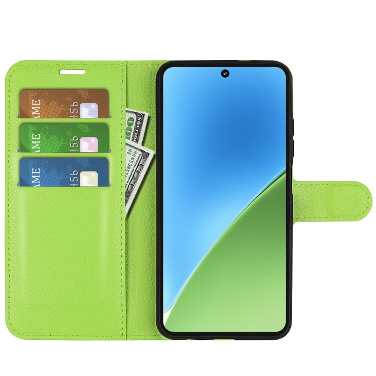 For Xiaomi 15 Litchi Texture Horizontal Flip Leather Phone Case with Holder